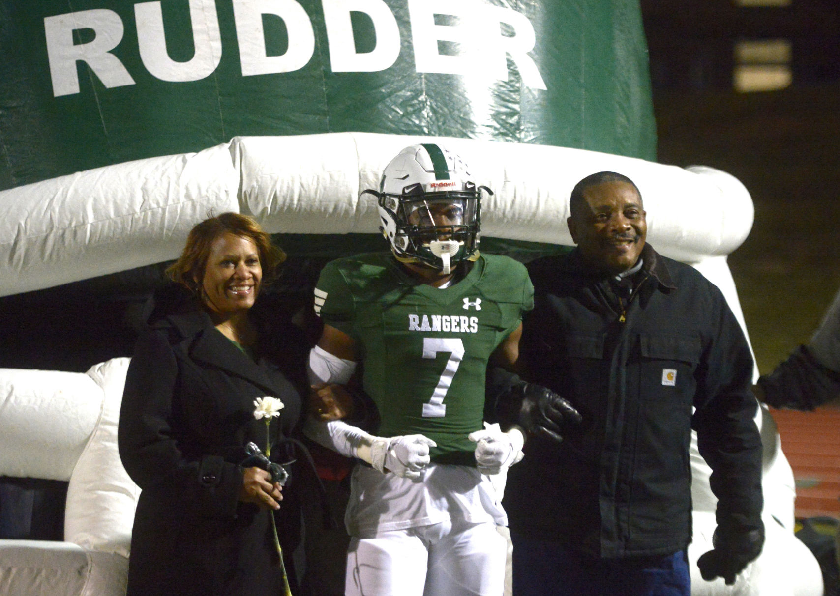 Rudder High School senior night 2019